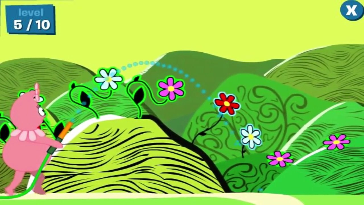 yo gabba gabba games - foofas happy flower garden - yo gabba gabba
