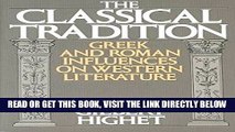 [FREE] EBOOK The Classical Tradition: Greek and Roman Influences on Western Literature BEST