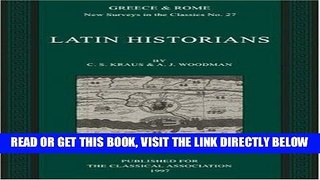[READ] EBOOK Latin Historians (New Surveys in the Classics) ONLINE COLLECTION