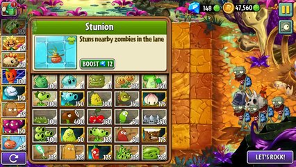 Plants vs Zombies 2 - Primal Potato Mine in Action