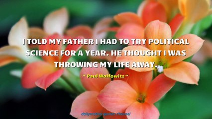 Paul Wolfowitz Quotes #2
