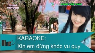 [Karaoke] Xin em đừng khóc vu quy - Quang Lê
