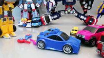 Tayo The Little Bus School EnglishShooting Car Transformers Mini Force Learn Numbers Toy Surprise