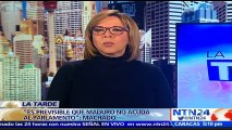 María Corina Machado a NTN24: La Asamblea Nacional fue “inutilizada” y es previsible que Maduro no acuda