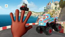 Finger Family Lightning McQueen Disney Monster Cars Finger Family Nursery Rhymes For Children