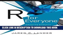 [Free Read] R for Everyone: Advanced Analytics and Graphics Full Online