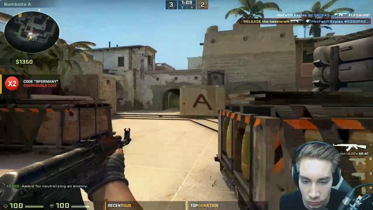 DEAGLE BLAZE POWER! CS GO Stream Montage #21