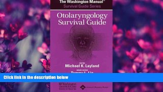 Online eBook The Washington ManualÂ® Otolaryngology Survival Guide (The Washington ManualÂ®