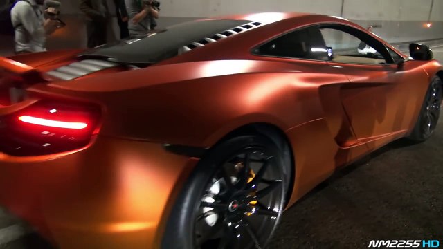 Supercars Go CRAZY in a Tunnel!! - Launches, Burnouts & Accelerations!