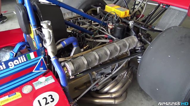 1971 Ferrari 312 B2 - Ferrari Flat-12 PURE Engine Sound!