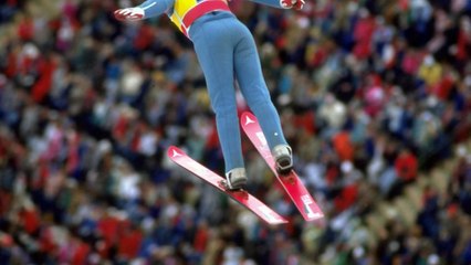 Eddie "The Eagle" Sets Toboggan Jumping World Record!