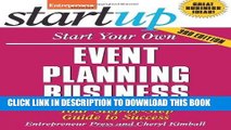 [New] Ebook Start Your Own Event Planning Business: Your Step-By-Step Guide to Success (StartUp