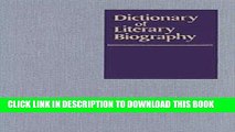Read Now Dictionary of Literary Biography: Twenty-First-Century American Novelists 2nd Series