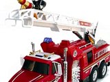 jouets camions de pompiers, dessin animé des camions pour les enfants