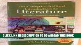 Read Now Compact Bedford Introduction to Literature 8e with 2009 MLA Update    LiterActive PDF Book