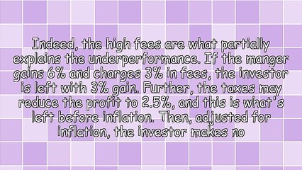 Alternatives to Poor Mutual Fund Performance