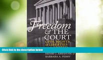 Big Deals  Freedom and the Court: Civil Rights and Liberties in the United States (Eighth