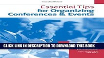 [New] Ebook Essential Tips for Organizing Conferences   Events Free Online