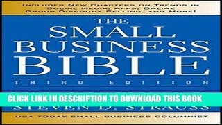 [New] Ebook The Small Business Bible: Everything You Need to Know to Succeed in Your Small