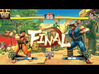 ULTRA STREET FIGHTER IV jogando com Ryo no modo hardest