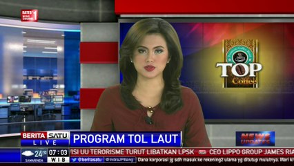 Menhub Lepas Kapal Tol Laut ke Natuna dan Riau
