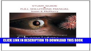 Read Now Study Guide and Full Solutions Manual for Fundamentals of General, Organic, and