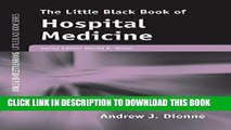 Read Now The Little Black Book of Hospital Medicine (Little Black Book) (Jones and Bartlett s
