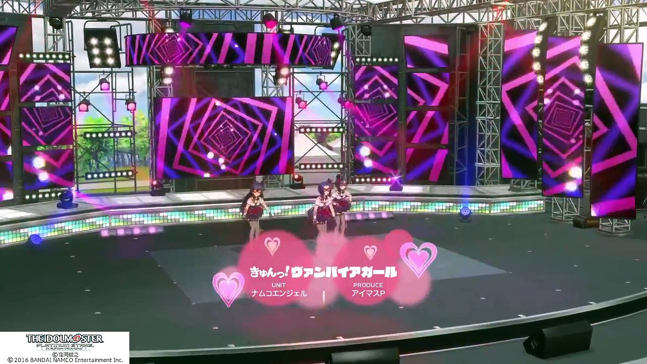 The iDOLM@STER _ Platinum Stars - Kyun! Vampire Girl - Hibiki, Azusa, Makoto