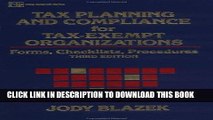 [Ebook] Tax Planning and Compliance for Tax-Exempt Organizations: Forms, Checklists, Procedures