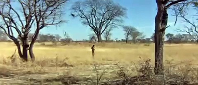 A wise African Tricks a Baboon!