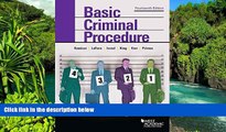 Must Have  Basic Criminal Procedure: Cases, Comments and Questions (American Casebook Series)