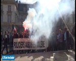 Les policiers manifestent à Troyes