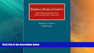 Big Deals  Federal Habeas Corpus: Executive Detention and Post-conviction Litigation (University