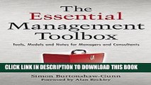 [New] Ebook The Essential Management Toolbox: Tools, Models and Notes for Managers and Consultants