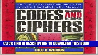 [New] Ebook Codes and Ciphers: An A to Z of Covert Communication, from the Clay Tablet to the