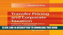 [Ebook] Transfer Pricing and Corporate Taxation: Problems, Practical Implications and Proposed