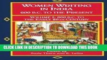 Read Now Women Writing in India: 600 B.C. to the Present, V: 600 B.C. to the Early Twentieth