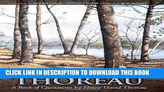 Read Now Thumbing Through Thoreau: A Book of Quotations by Henry David Thoreau PDF Online