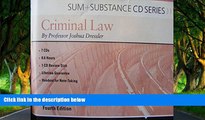 Big Deals  Sum   Substance on Criminal Law  Full Read Most Wanted