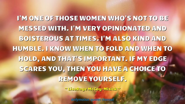 LisaRaye McCoy-Misick Quotes #2