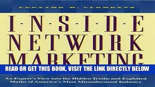 [New] Ebook Inside Network Marketing: An Expert s View into the Hidden Truths and Exploited Myths