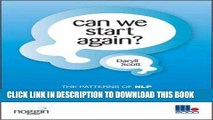 [New] PDF Can We Start Again?: The Patterns   Techniques of Neuro-Linguistic Programming Applied