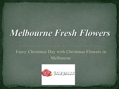 Christmas Flower Delivery Melbourne - Melbourne Fresh Flowers
