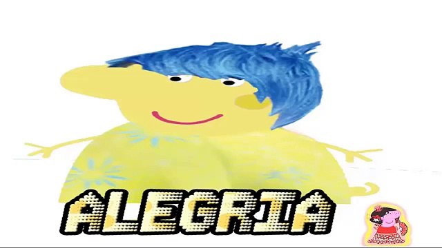 Videos de Peppa Pig en español Peppa Pig se disfraza de inside out de el reves Videos para niños