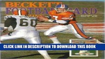 [BOOK] PDF Beckett Football Card Magazine #3 : Denver Broncos  John Elway (March-April 1990)