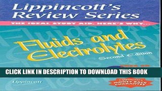 Read Now Lippincott s Review Series: Fluids and Electrolytes (Book with CD-ROM for Windows 95)