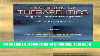 Read Now Textbook of Therapeutics: Drug and Disease Management PDF Online