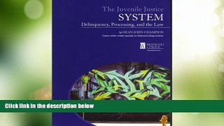 Must Have PDF  Juvenile Justice System: Delinquency, Processing,   the Law  Best Seller Books Best