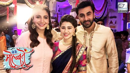 Anushka & Ranbir On 'Ye Hai Mohabbatein' Sets | Ae Dil Hai Mushkil