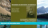 Books to Read  Modern Scientific Evidence: Standards, Statistics, and Research Methods, 2008